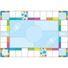 Ashley Productions® Smart Poly™ Chart, 13" x 19", Game Board Squares