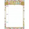 Ashley Productions® Smart Poly® Chart, DonutFetti® Welcome, 13" x 19"