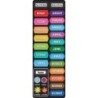 Ashley Productions® Smart Poly™, The Original Fun Mat™, Mat Runner, 15.5" x 47", Days, Months, Seasons, Chalk Loop