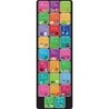 Ashley Productions® Smart Poly™, The Original Fun Mat™, Mat Runner, 15.5" x 47", Alphabet and Matching Pictures
