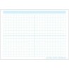 Ashley Productions® Smart Poly® Single Sided PosterMat Pals® Space Savers, 1/2" Grid Blocks, 468 Blocks, 13" x 9.5"