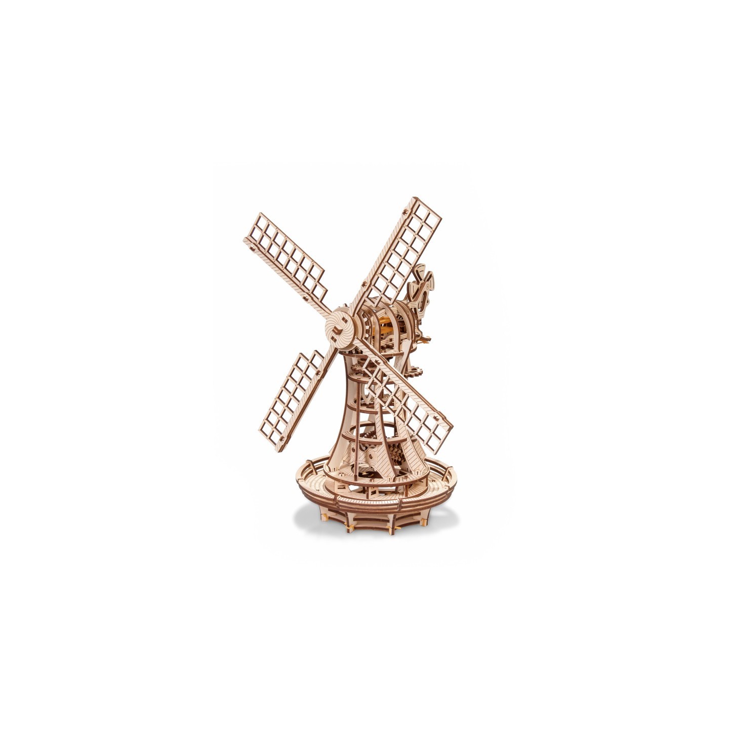 EWA Eco-Wood-Art Windmill 3D Wooden STEM Construction Kit