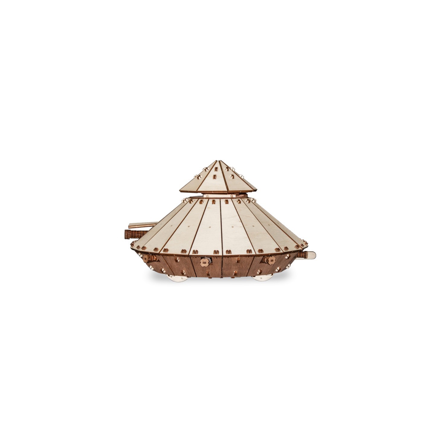 EWA Eco-Wood-Art Da Vinci Tank 3D Wooden STEM Construction Kit