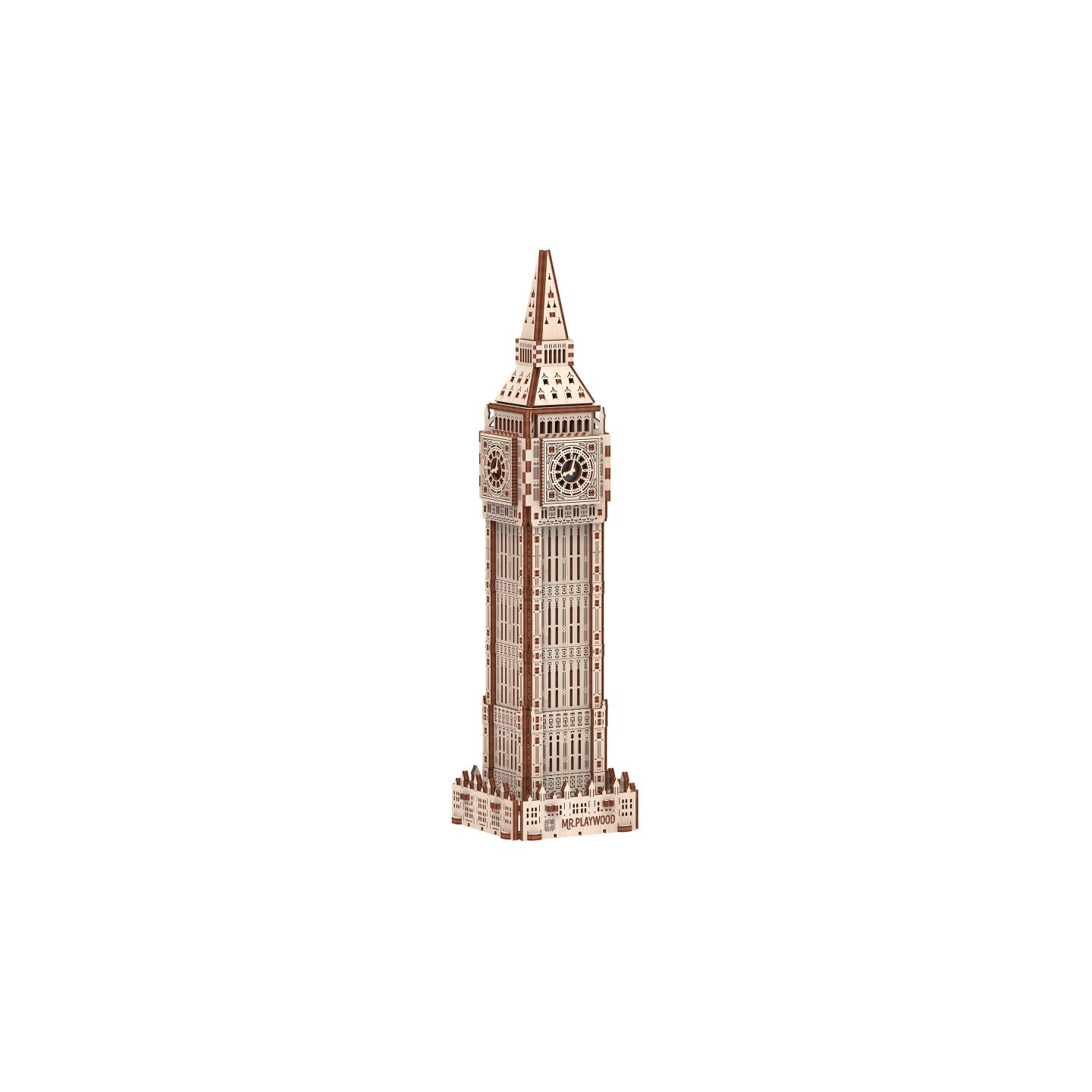 Mr.PLAYWOOD Big Ben 3D Wooden STEM Puzzle