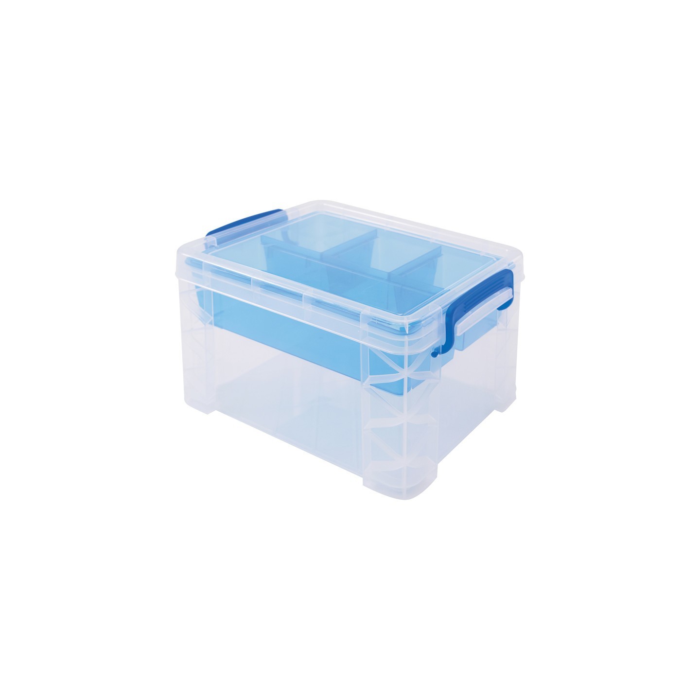 Super Stacker® Divided Storage Box with Insert