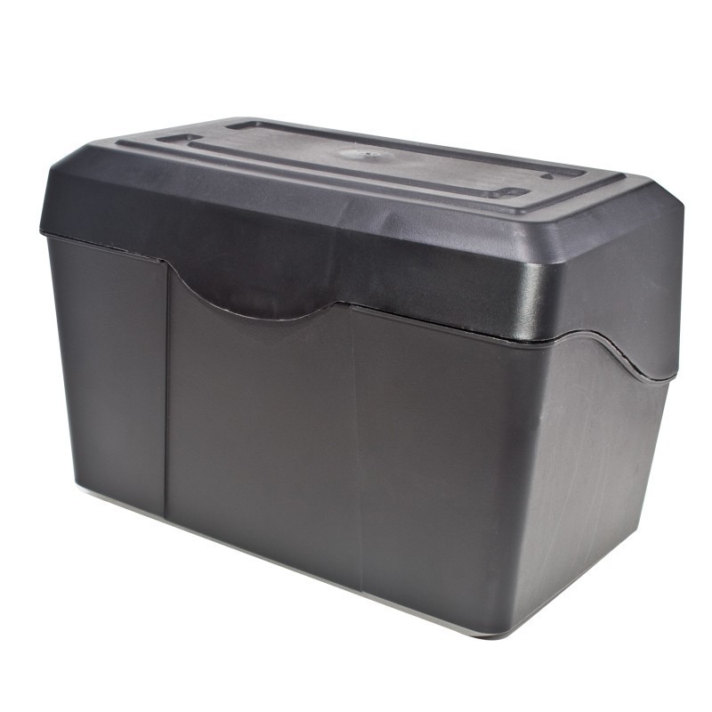 Innovative Storage Designs Black Index Card Holder, 3" x 5"