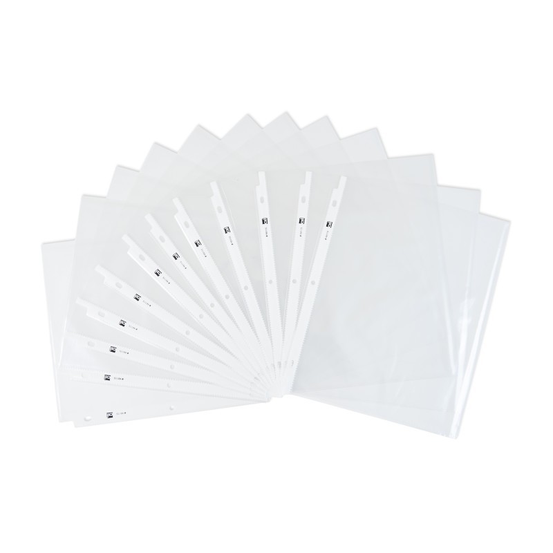 Charles Leonard Economy Weight Reduced Glare Sheet Protectors, 8.5 x 11 in., Clear, Pack of 100