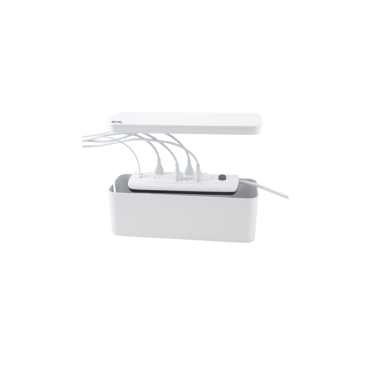 Bluelounge® Cablebox Cord Management Box, White