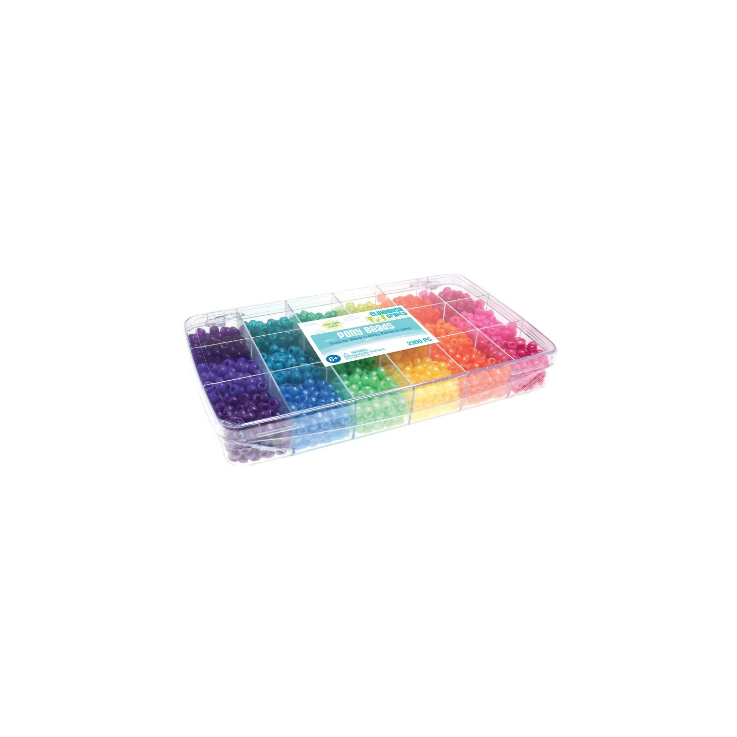 Sulyn® Pony Bead Box, 2300 Pieces