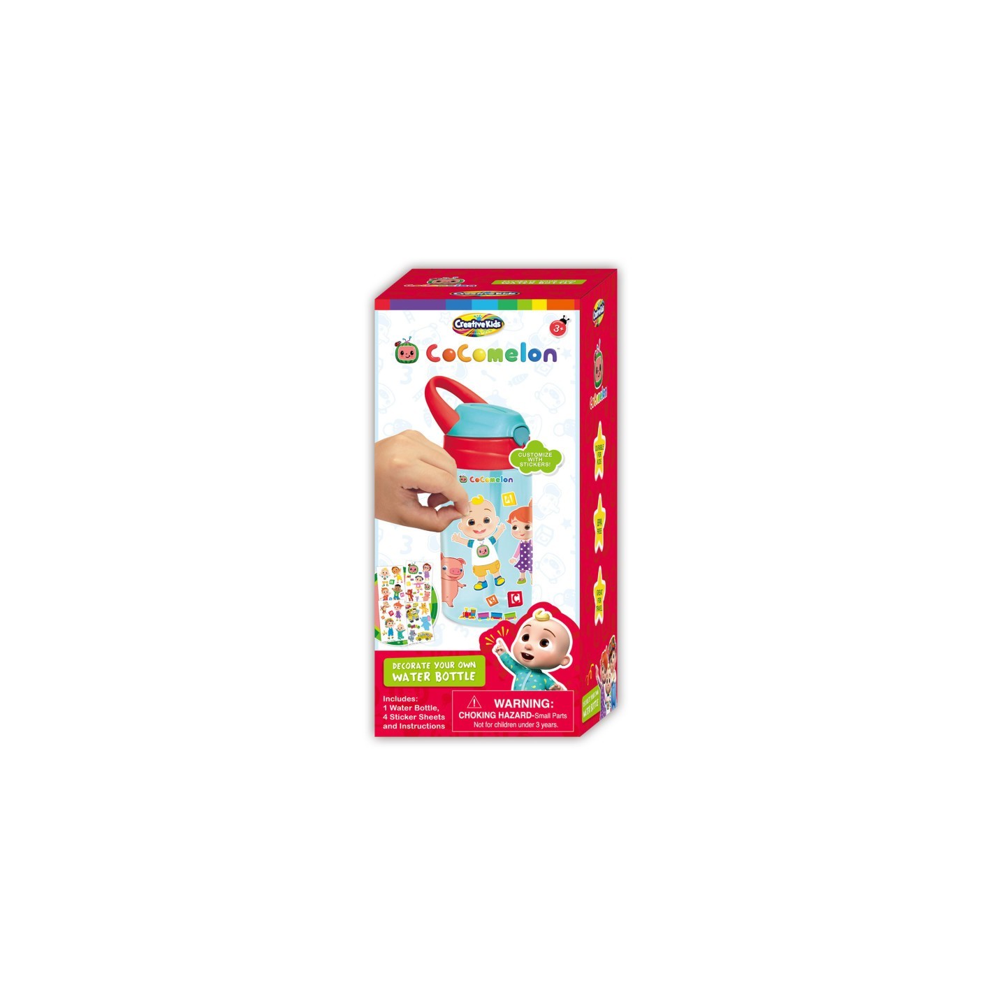 Creative Kids™ Cocomelon Decorate Your Own Water Bottle