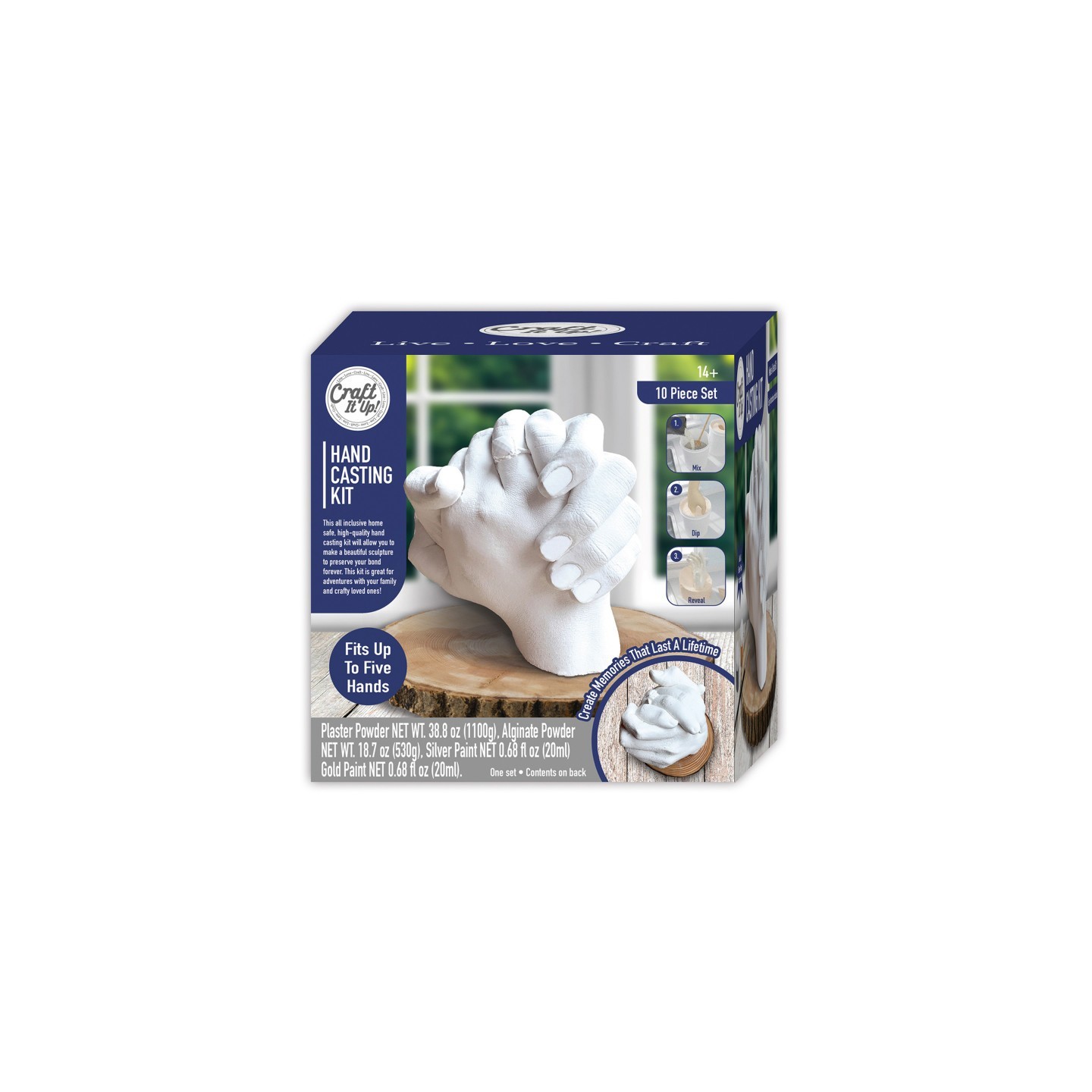 Craft It Up Hand Casting Kit