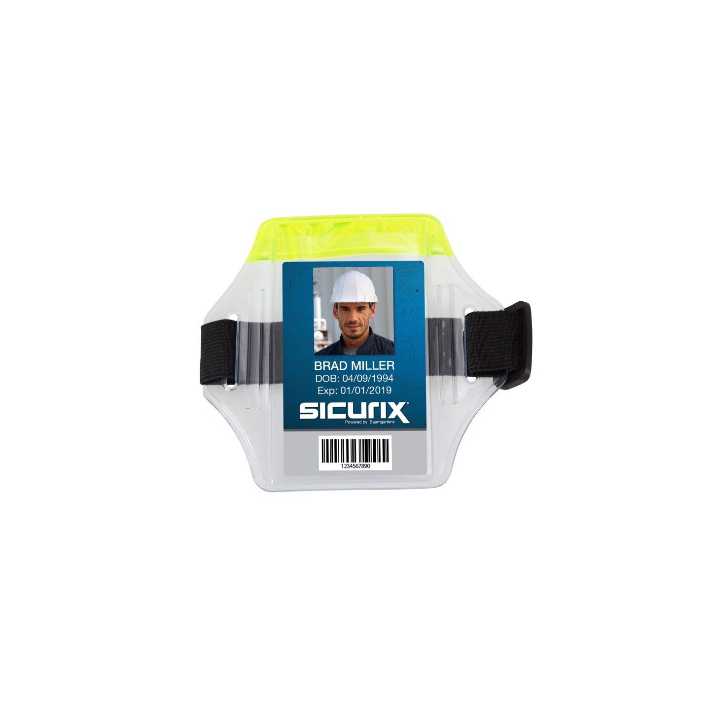 SICURIX Reflective Armband Badge Holder