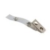 SICURIX Button ID Badge Strap Clips, Pack of 25