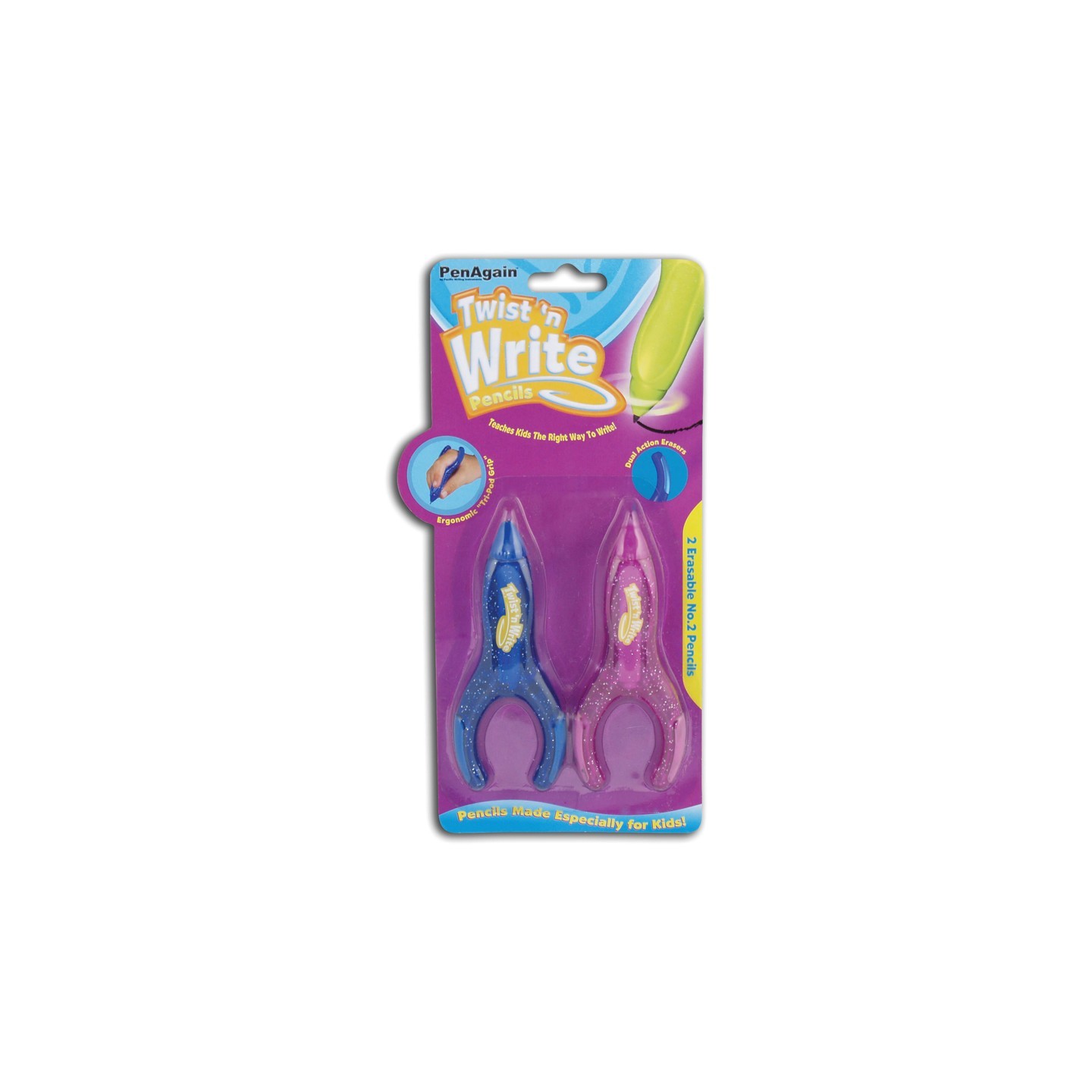 PenAgain Twist 'n Write™ Pencils, Pack of 2