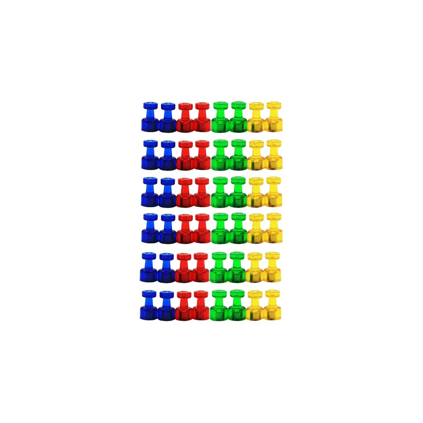 Zeüs Kaleidoscope Magnets, Small, 8 Per Box, 6 Boxes