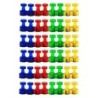 Zeüs Kaleidoscope Magnets, Small, 8 Per Box, 6 Boxes