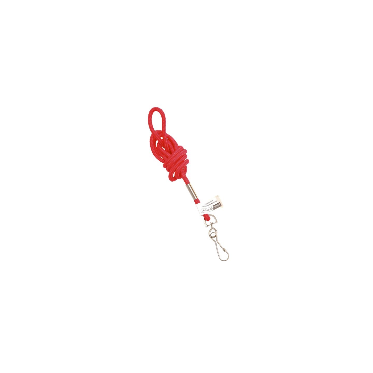 SICURIX Standard Lanyard Hook Rope Style, Red