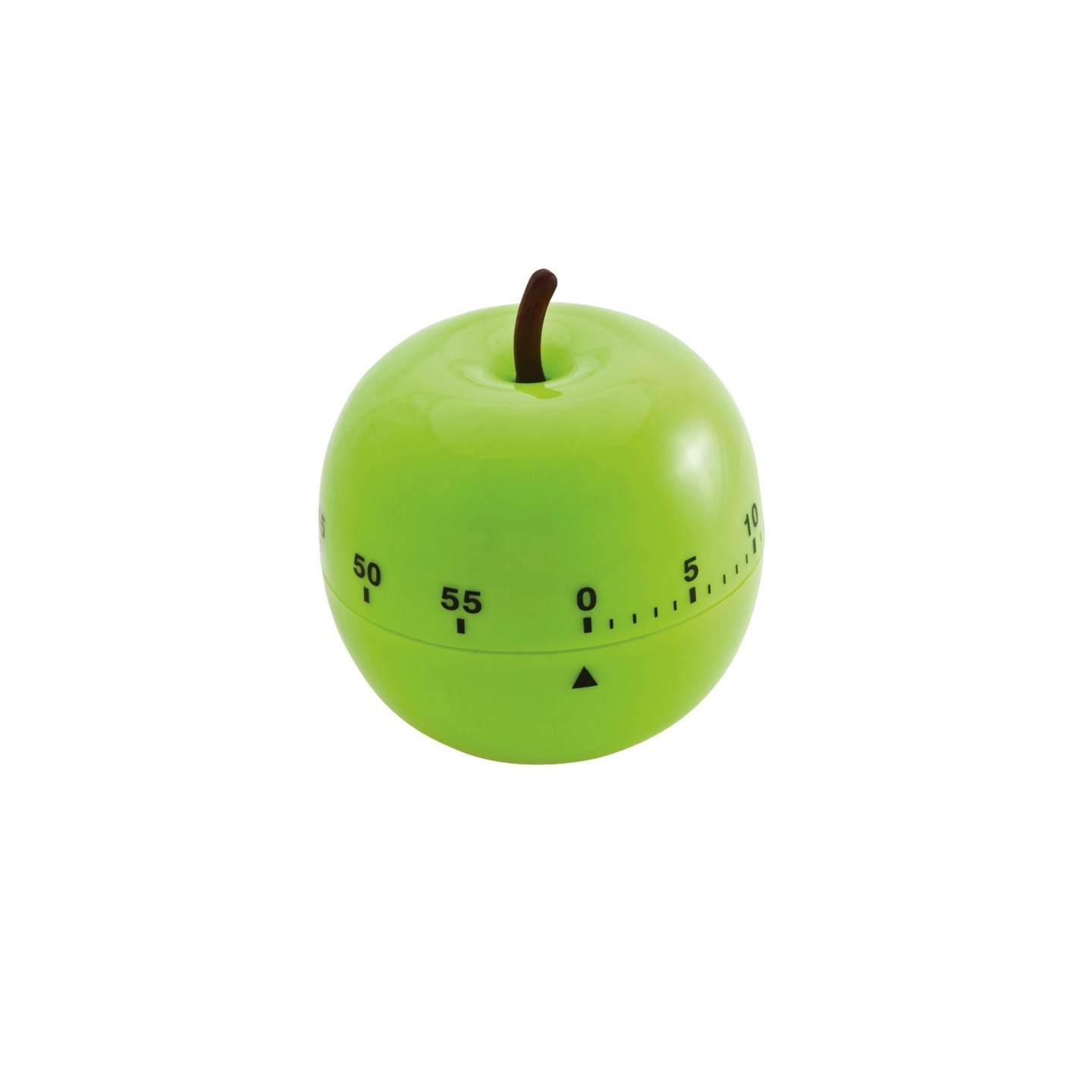 Baumgartens Apple-Shaped Timer, 0-60 Minutes, Green