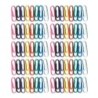 Baumgartens Vinyl-Coated Paper Clips, No. 1 Standard Size, 100 Per Pack, 10 Packs