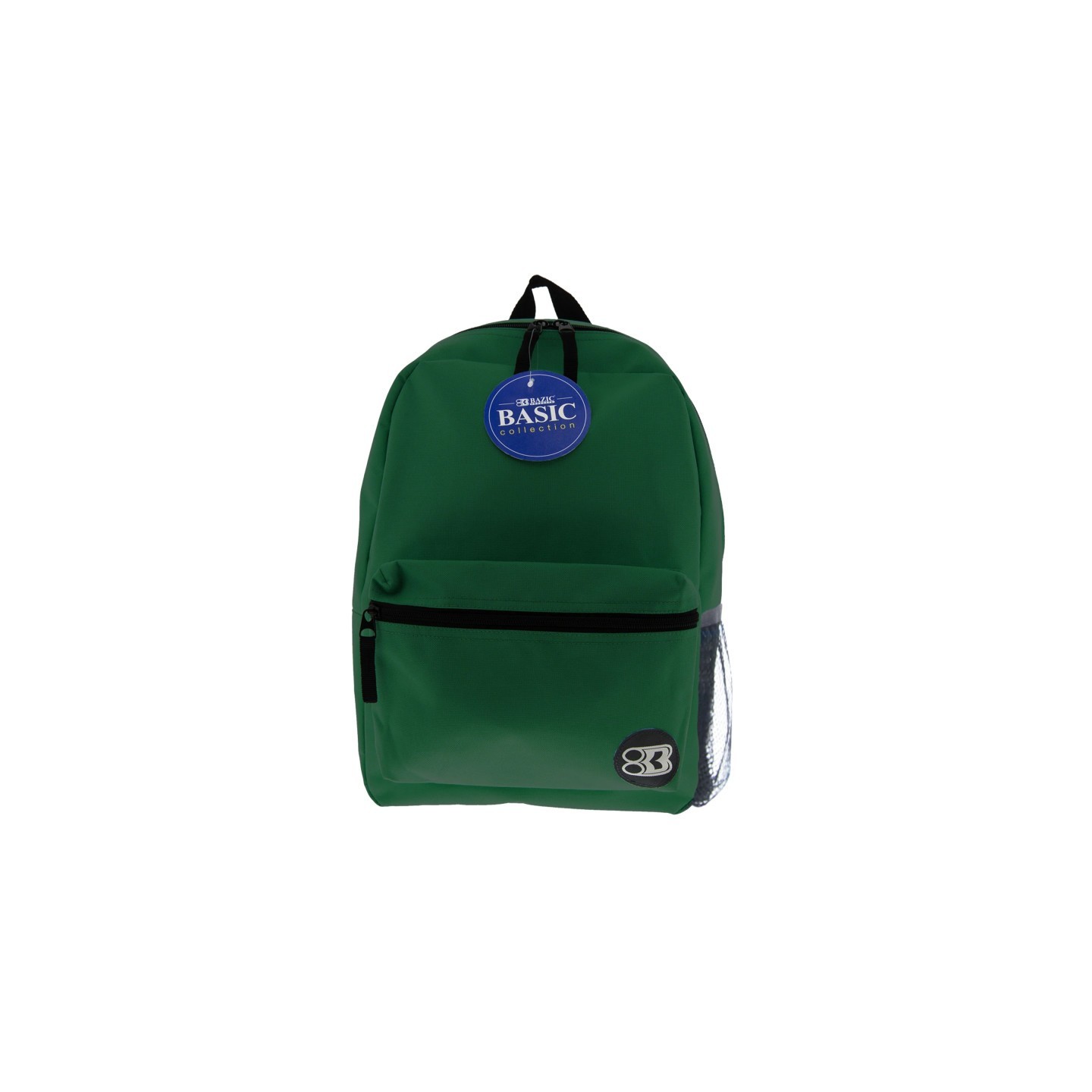 BAZIC Products® 16" Green Basic Collection Backpack