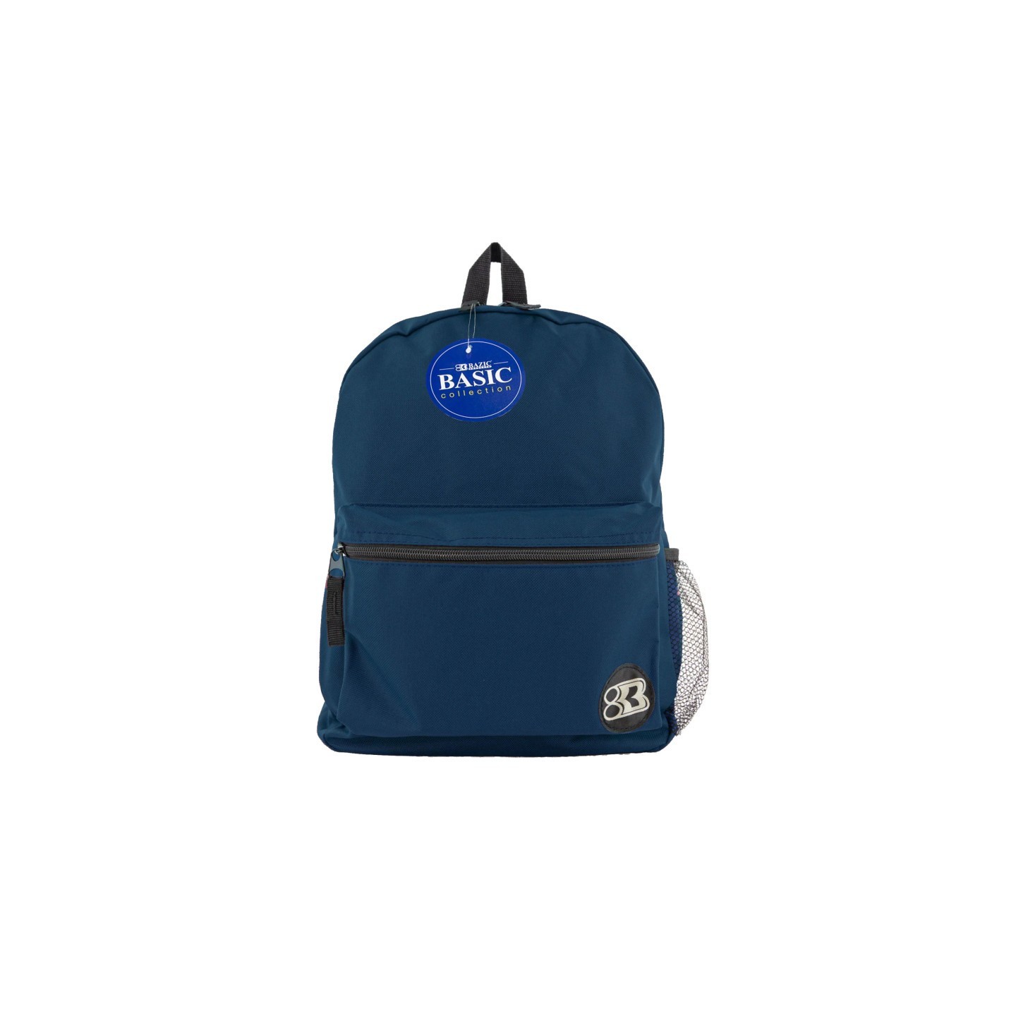 BAZIC Products® 16" Basic Backpack, Navy Blue