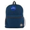 BAZIC Products® 16" Basic Backpack, Navy Blue