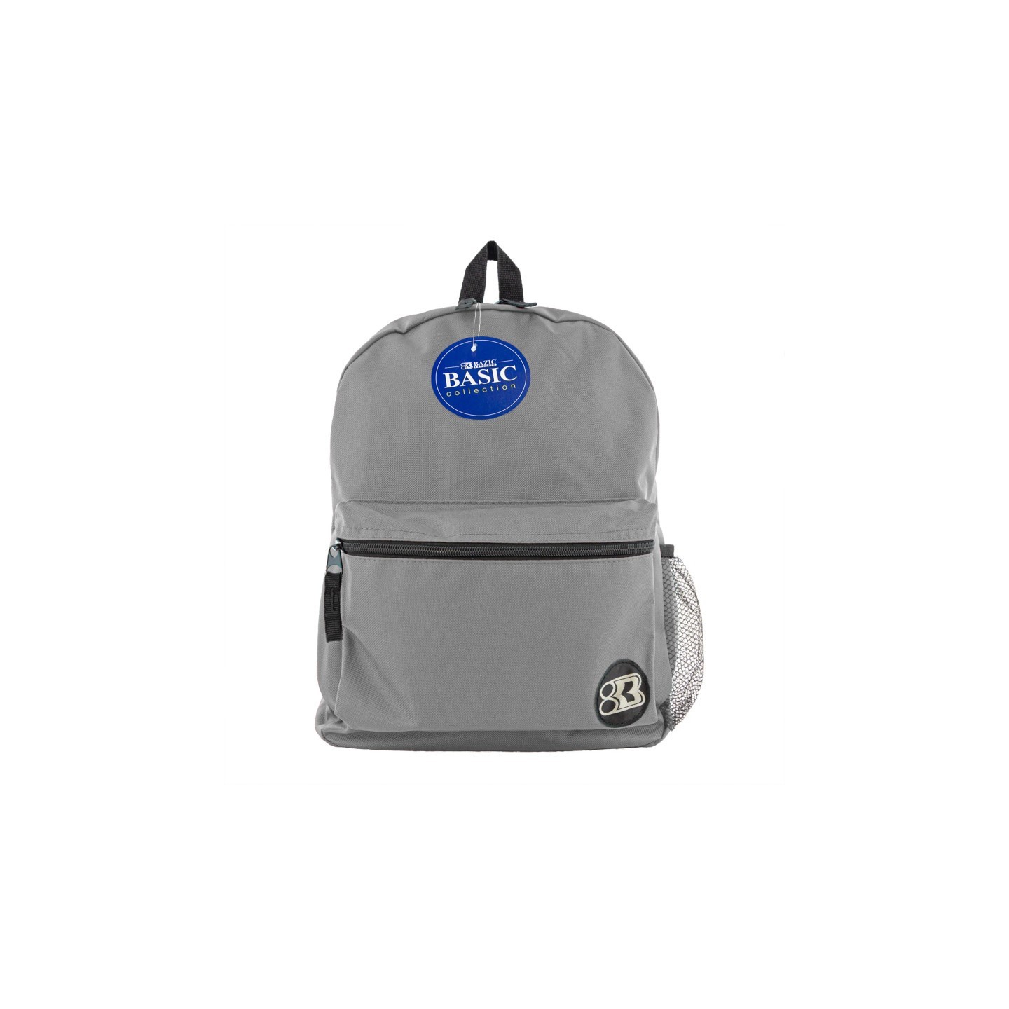 BAZIC Products® 16" Basic Backpack, Gray