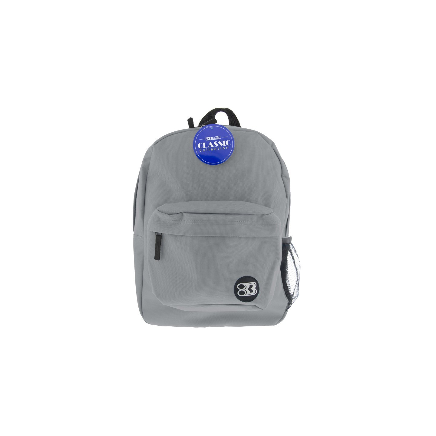 BAZIC Products® 17" Classic Backpack, Gray