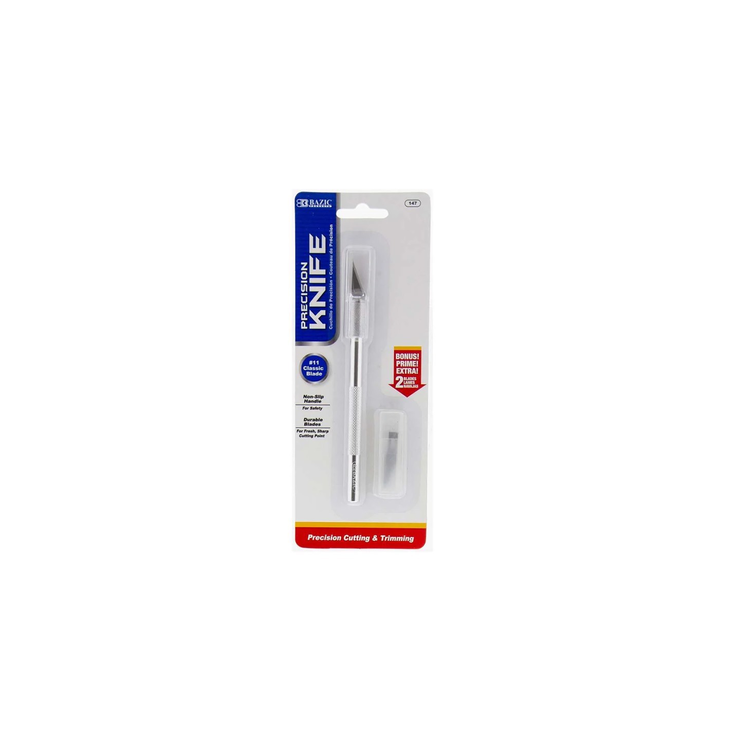 BAZIC Products® Precision Knife with Replacement Blades