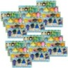 BAZIC Products® Wildlife Adventures 3D Eraser Sets, 4 Per Set, 24 Sets