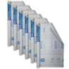 BAZIC Products® Clear Self Adhesive Book Cover, 17.5" x 60", Pack of 6