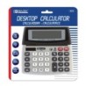 BAZIC Products® 12-Digit Dual Power Desktop Calculator with Adjustable Display