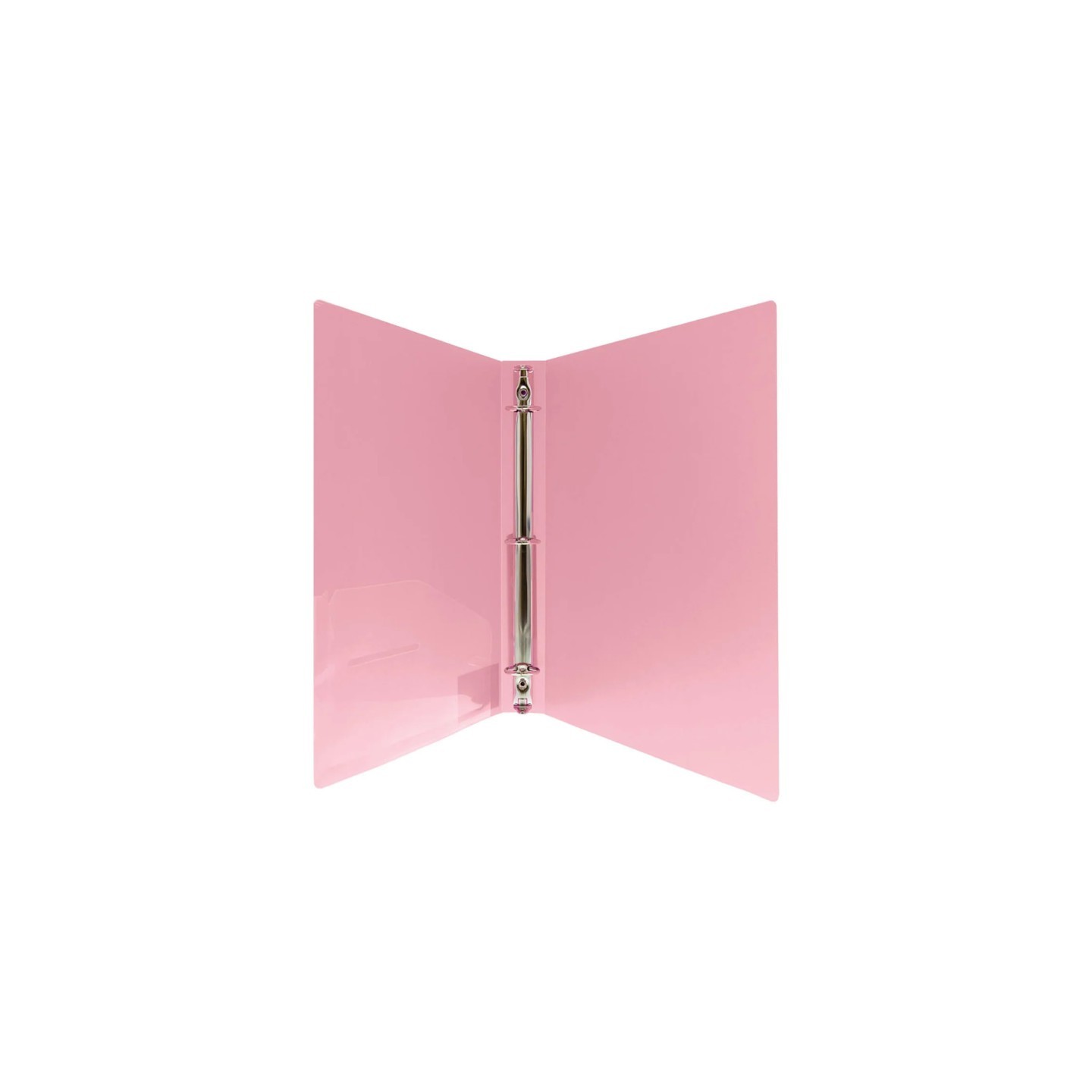 BAZIC Products® 1" Poly 3-Ring Binder with Pocket, Assorted Pastel Colors, 1 Count