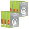 BAZIC Products® 3-Ring View Binder with 2 Pockets, 1.5", Lime Green, Pack of 6