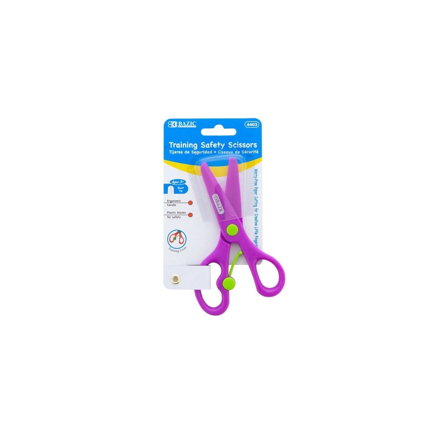 BAZIC Products® 5" Kids Training Scissors