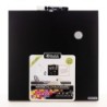 BAZIC Products® CUBIX Frameless Magnetic Chalkboard, 14" x 14", Chalk Marker & Magnet