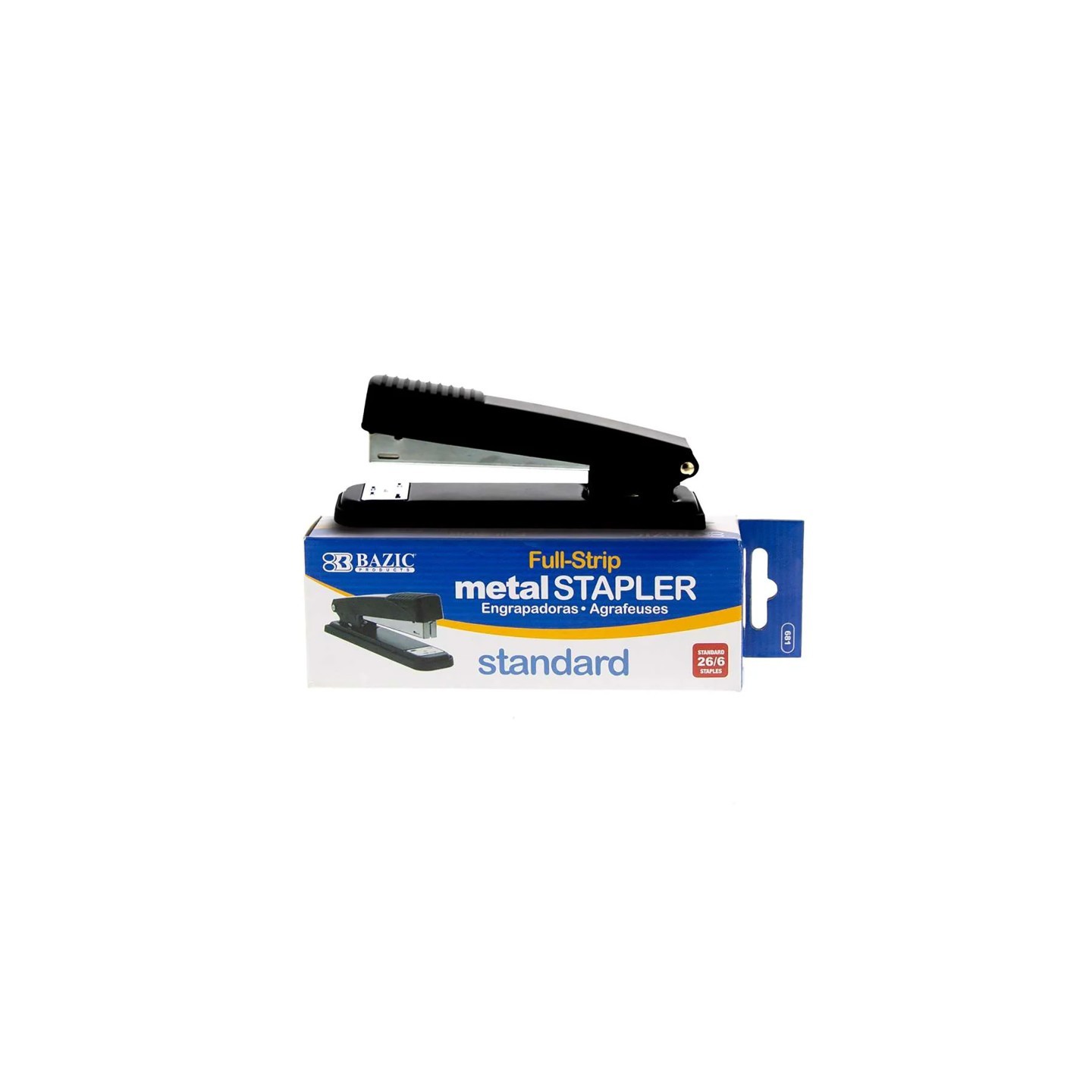 BAZIC Products® Metal Full Strip Stapler
