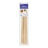 BAZIC Products® Assorted Round Natural Wooden Dowel, Pack of 10