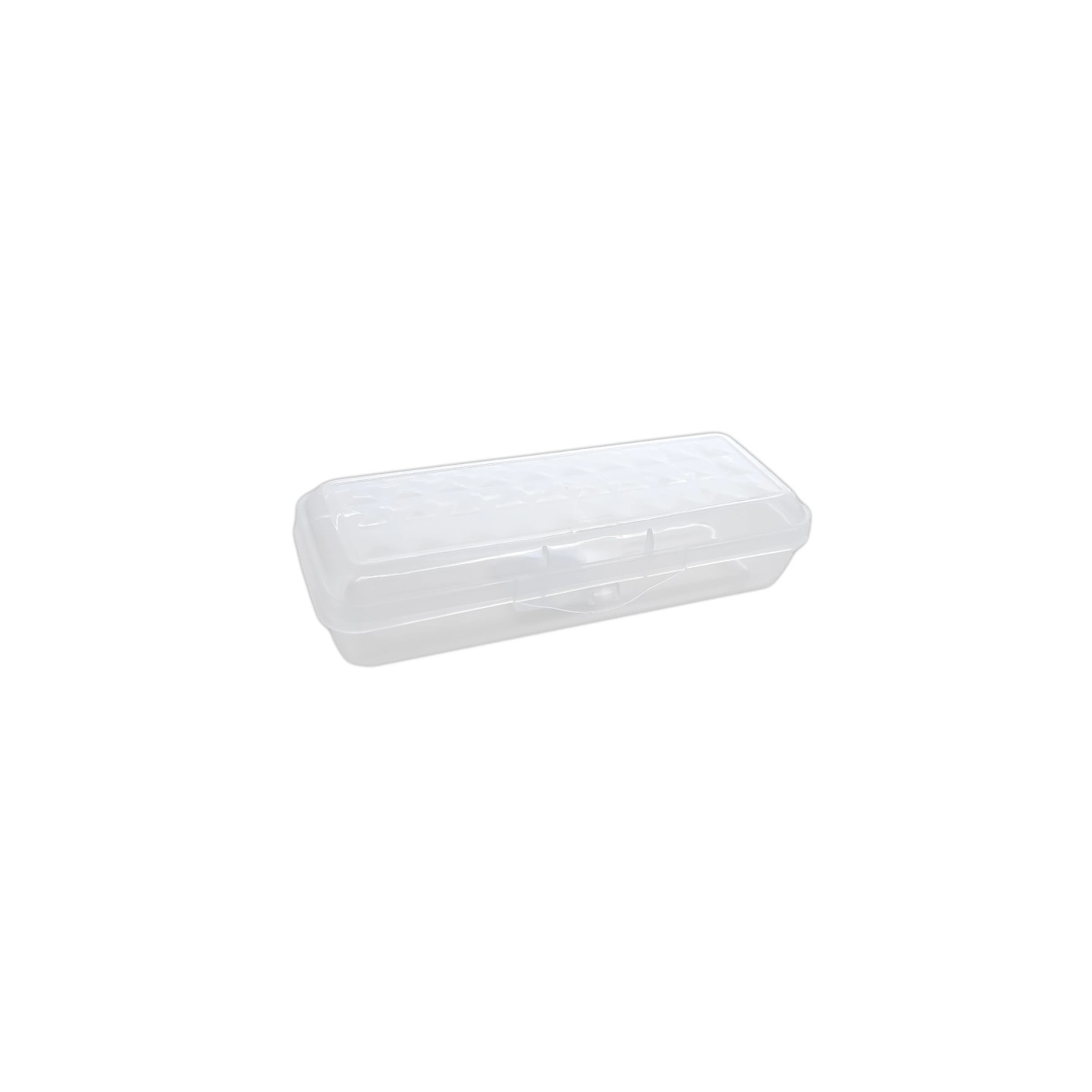 BAZIC Products® LUCENT Pencil Case Organizer Box, 8", Clear