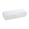 BAZIC Products® LUCENT Pencil Case Organizer Box, 8", Clear