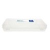 BAZIC Products® Multipurpose Ruler-Length Utility Box, Clear