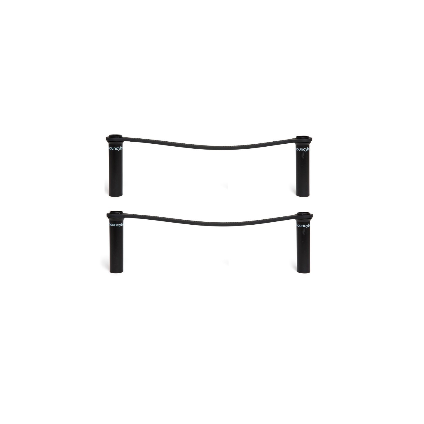 Bouncyband® Chair Band for Extra-Wide School Desks, Black Tubes, Pack of 2