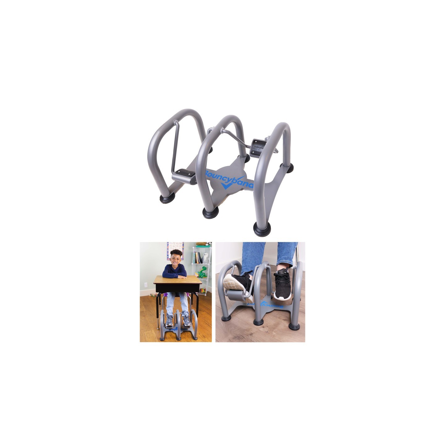 Bouncyband® Dual Pedal Portable Foot Swing