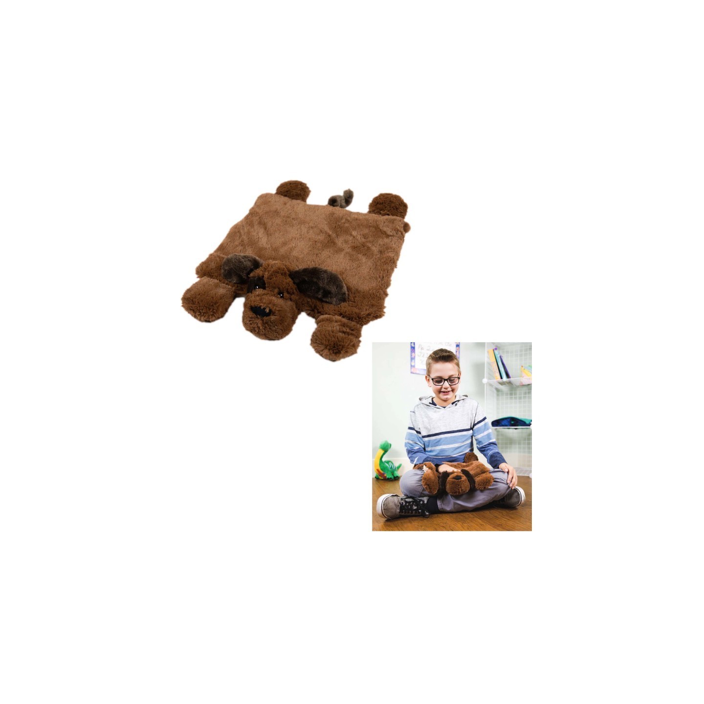 Bouncyband® Washable Sensory Plush Lap Pad, Puppy