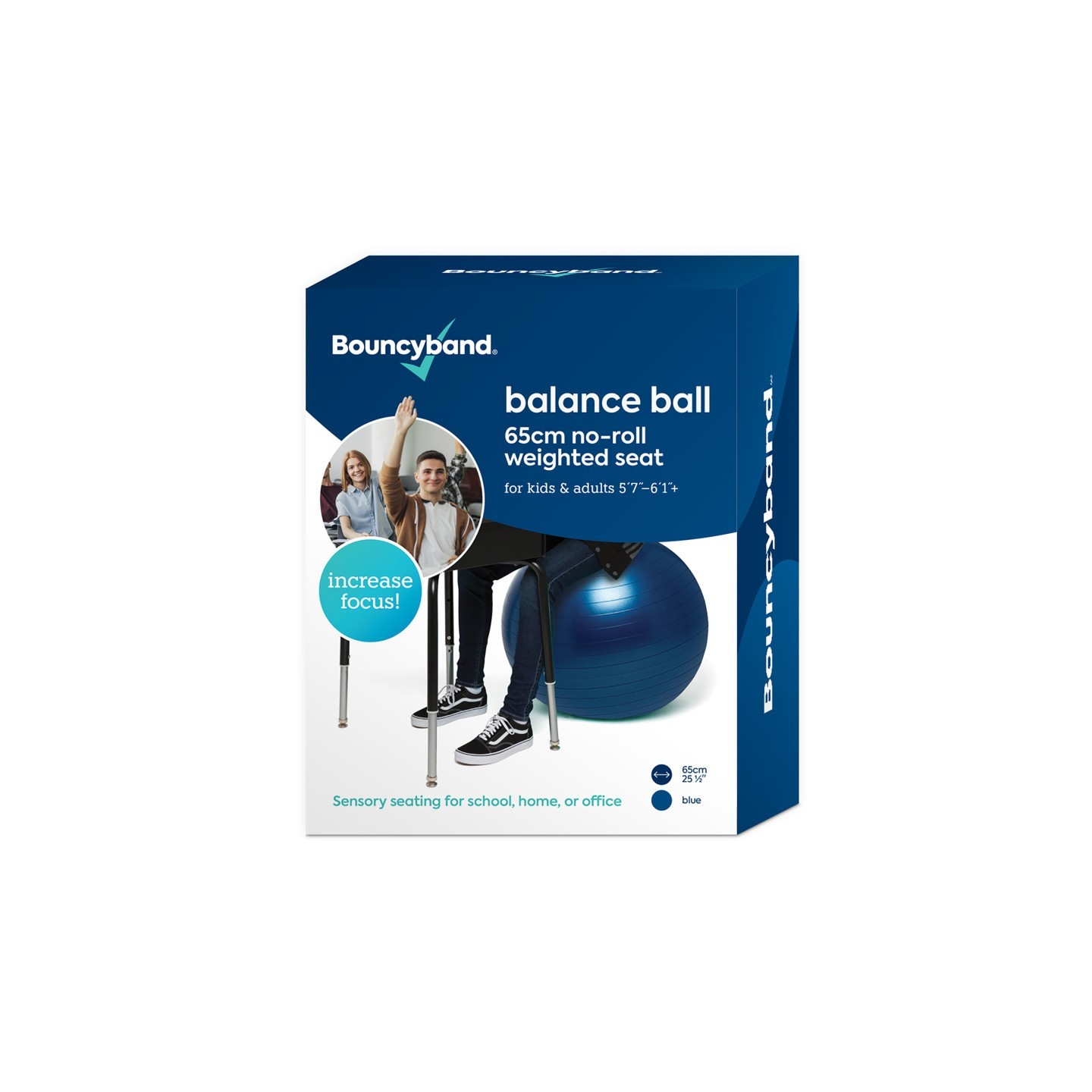 Bouncyband® Balance Ball, 65cm, Blue