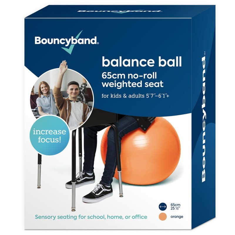 Bouncyband® Balance Ball, 65cm, Orange