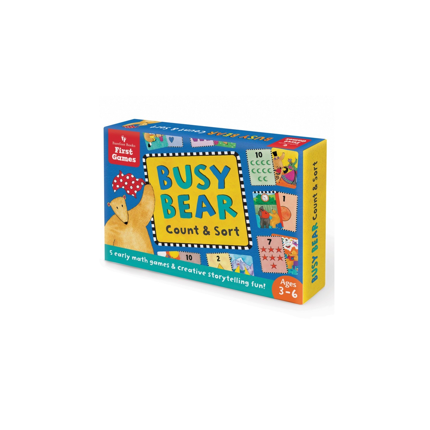 Barefoot Books Busy Bear Count & Sort Game
