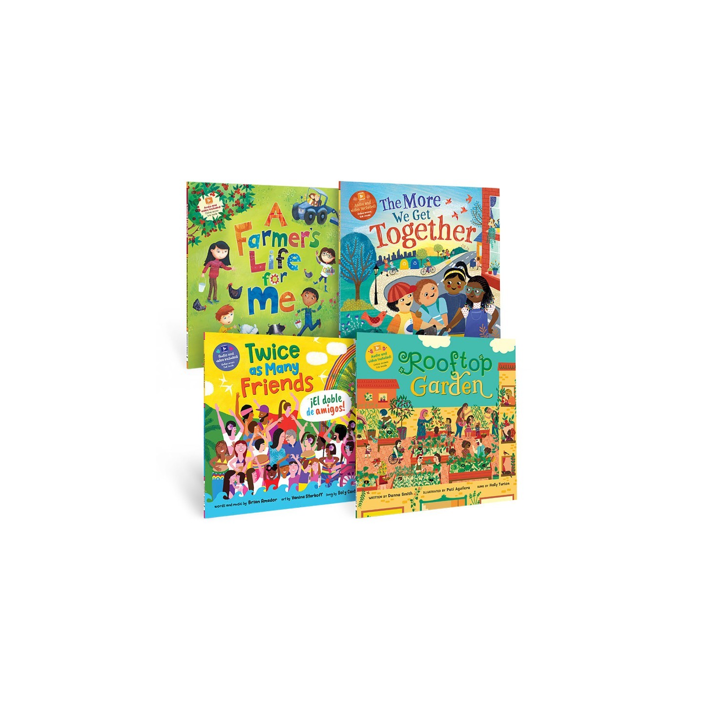 Barefoot Books 1st Grade Friendship and Community Book Bundle, Set of 4