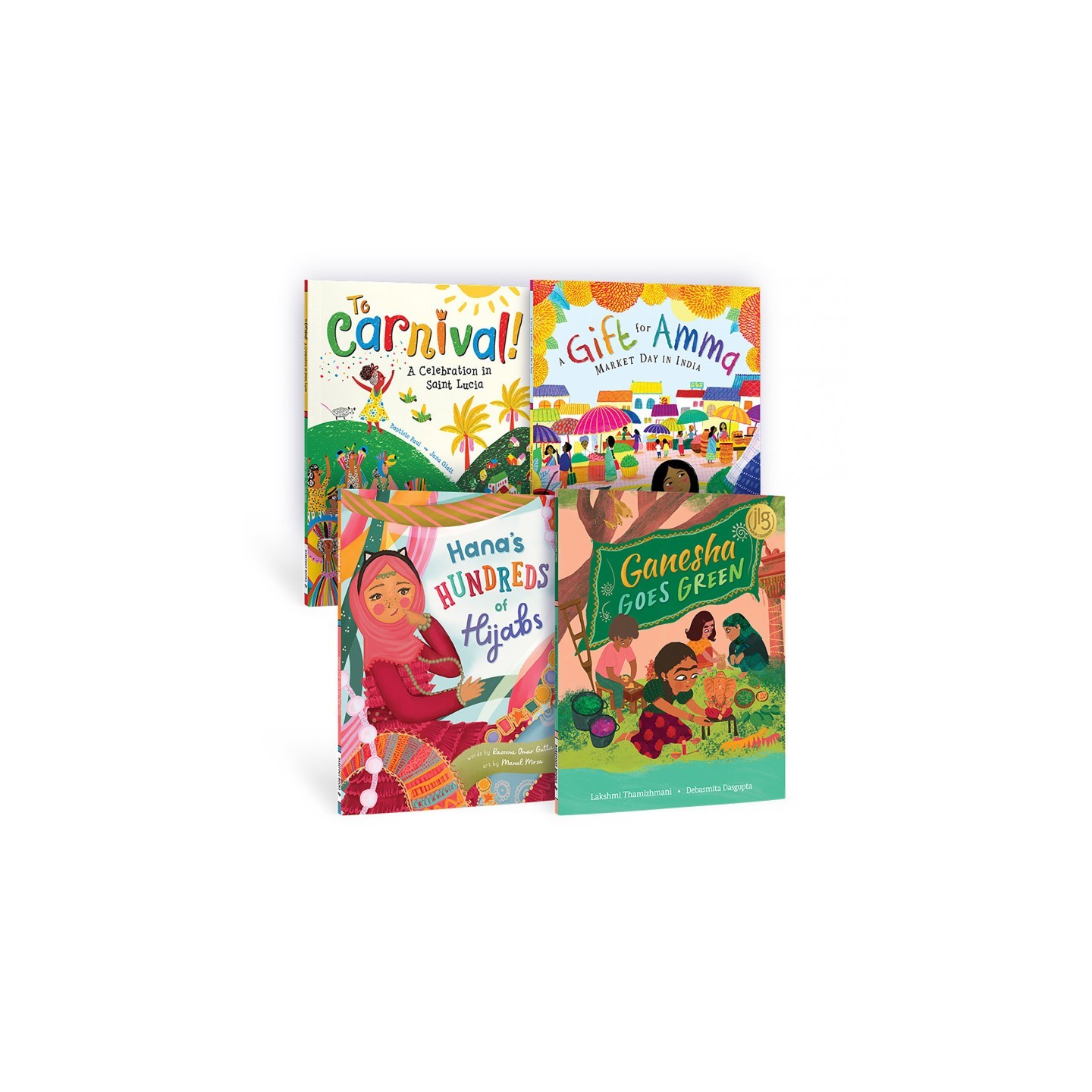 Barefoot Books 1st Grade Authentic Stories / Diverse Book Bundle 2, Set of 4