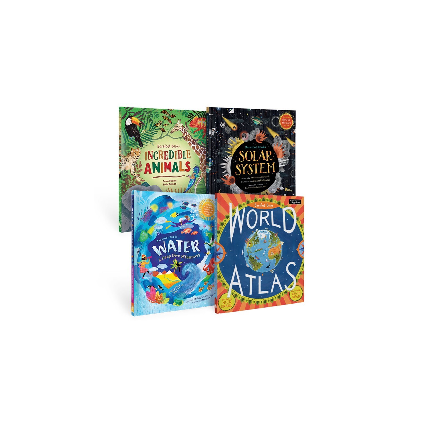 Barefoot Books 3rd Grade STEAM Book Bundle, Set of 4
